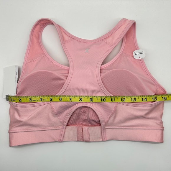 Xersion Women's Medium Support Sports Bra Shine Pink Rose Size M L XL - Picture 12 of 12
